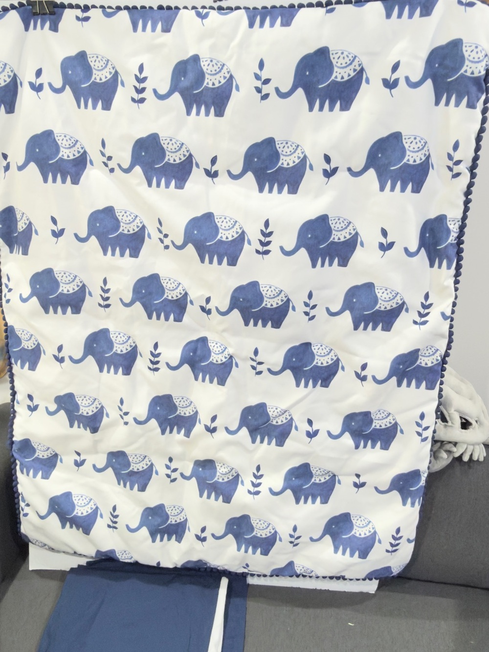 Sahara Elephants Baby Crib Bedding set - New See details